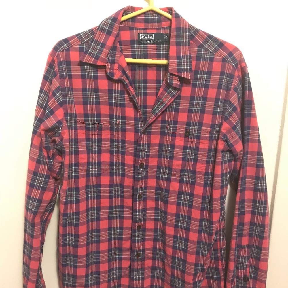 Mens Long Sleeve button up